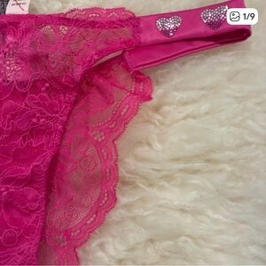 8pc Bundle! 3 lace panties, swim bottom, cage bra, fish toy, hosiery, waffle NWT